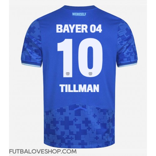 Dres Bayer Leverkusen Malik Tillman #10 Tretina 2025-26 Krátky Rukáv